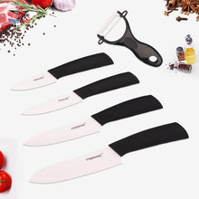 Load image into Gallery viewer, Ceramic Knife set:  3"  4"  5"  6" inch, + Peeler + Covers,    FINDKING   Zirconia
